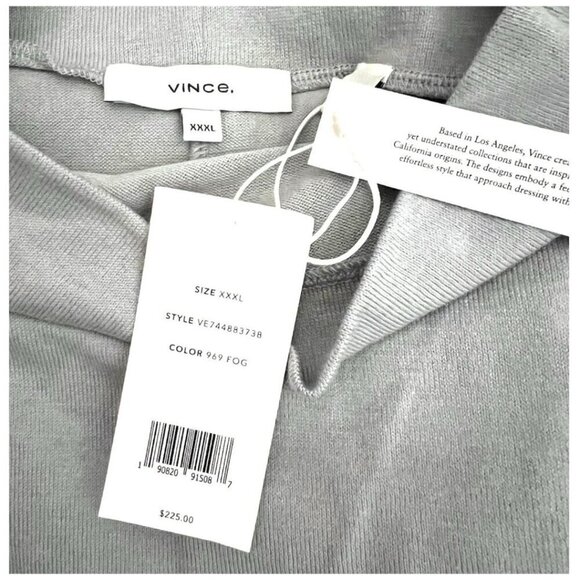 Vince Womens Gray Sleeveless Knit Wrap Waist Maxi Dress Plus Size 3XL New - Picture 4 of 10